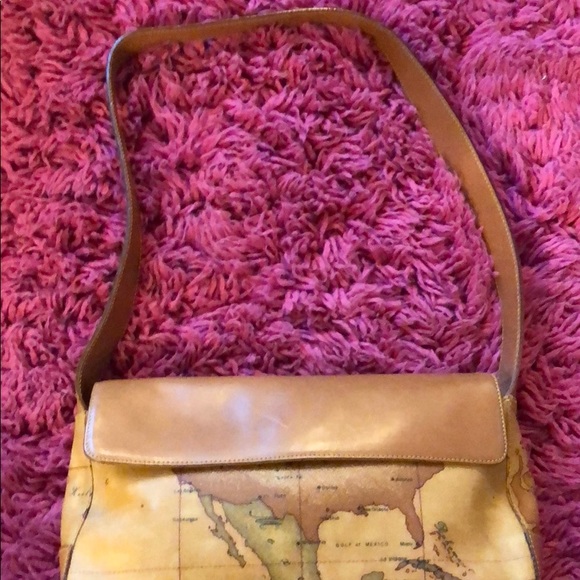 Alviero Martini 1st classe Italian map bag